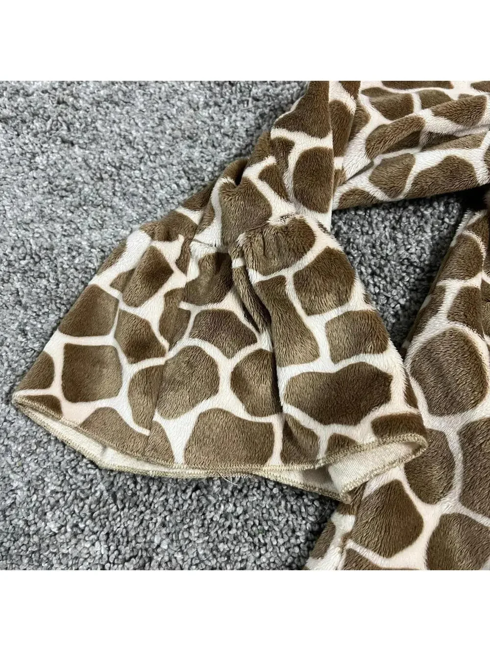 Lolly Wolly Doodle Girl's Youth Giraffe Fleece Jacket size 8